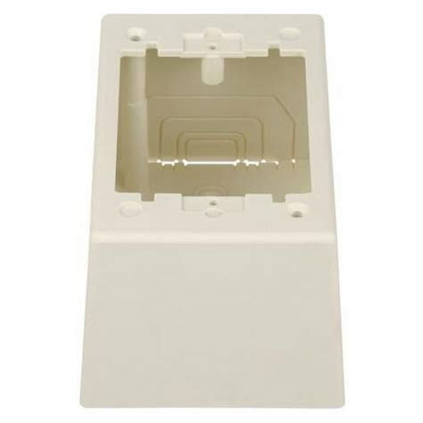 panduit single gane deep powered junction box model jbp1diw|jb1diw a box.